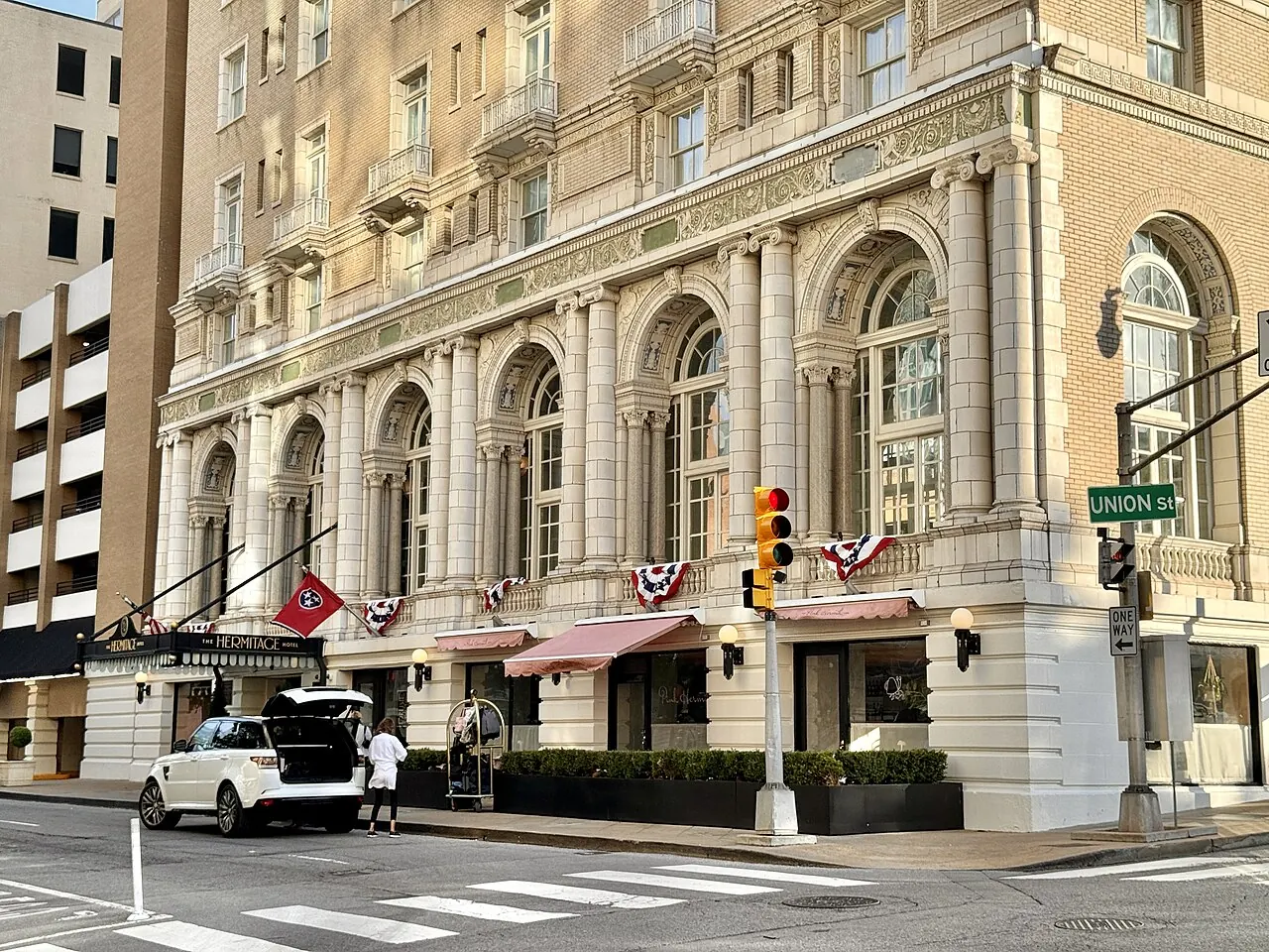 The Hermitage Hotel, Nashville: The Hermitage Hotel, 6th Avenue and Union Street, Nashville, TN